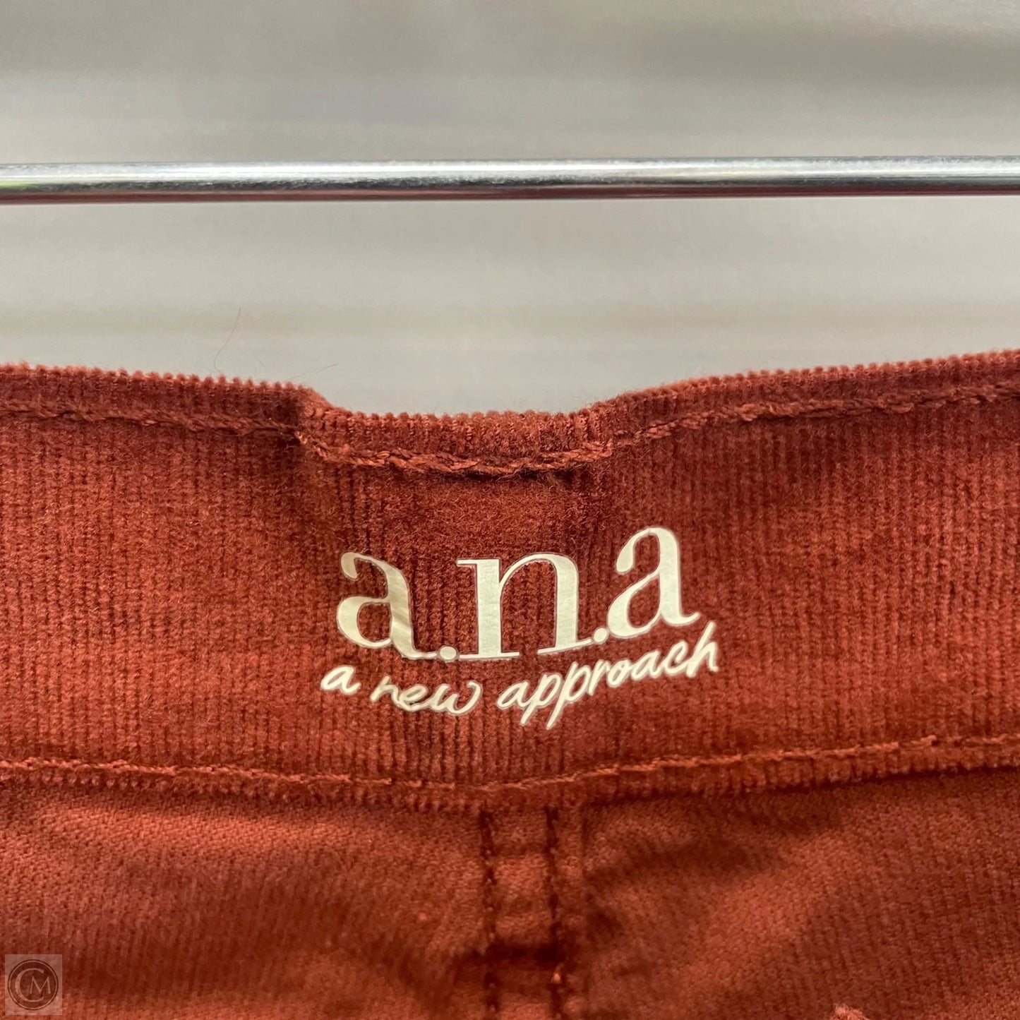 Jeans Flared By Ana In Orange, Size: 16