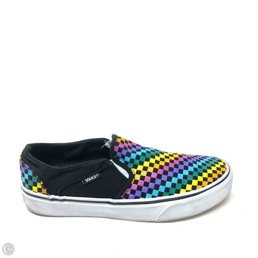 Shoes Sneakers By Vans In Multi-colored, Size: 7.5