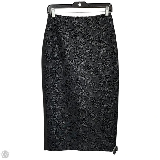 Skirt Midi By Hugo Boss In Black, Size: 2