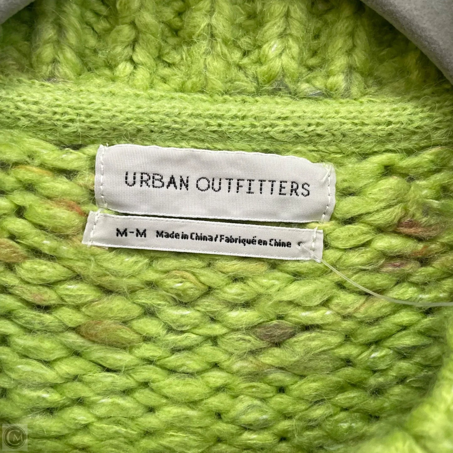 Sweater Cardigan By Urban Outfitters In Green, Size: M