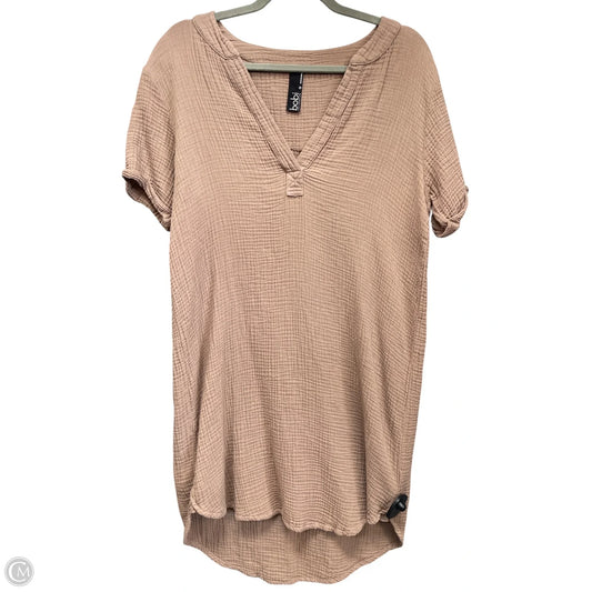 Dress Casual Short By Bobi In Beige, Size: S