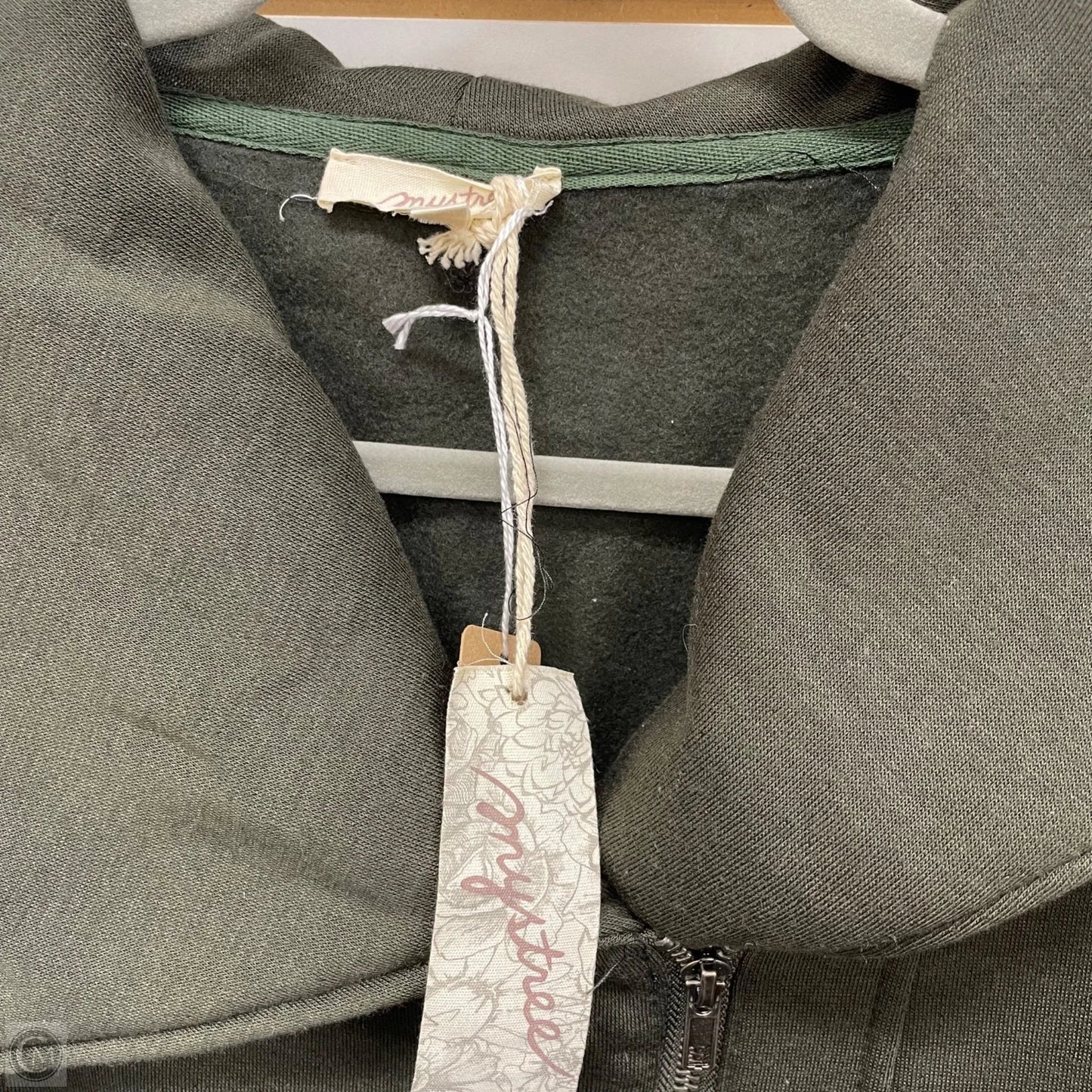 Jacket Moto By Mystree In Green, Size: M