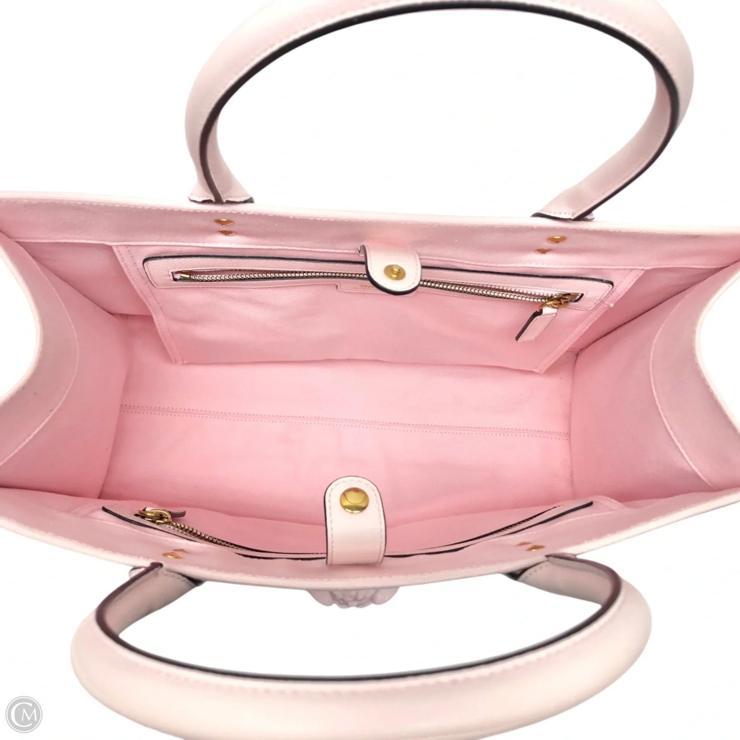 Tote Luxury Designer By Versace, Size: Large