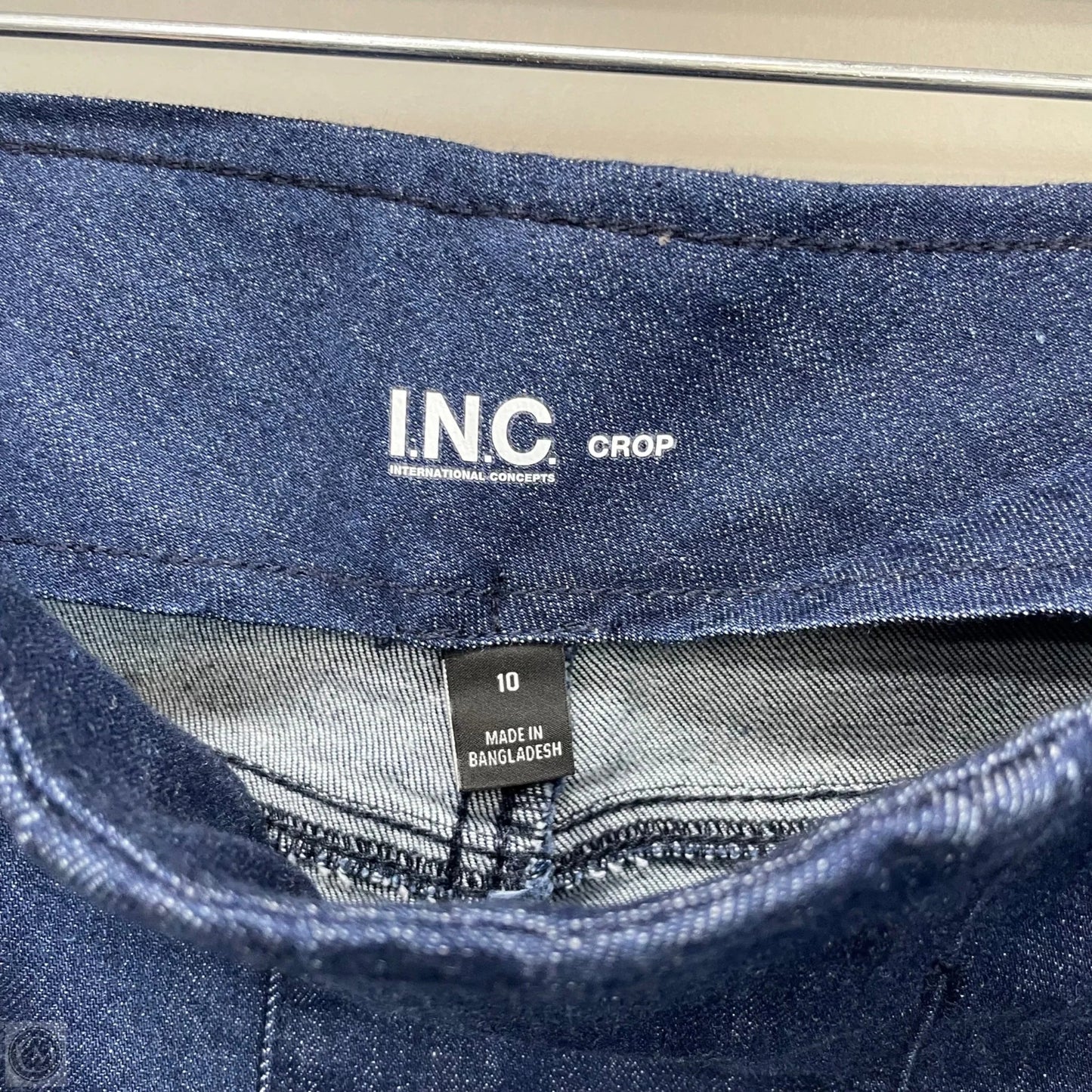 Jeans Flared By Inc In Blue Denim, Size: 10