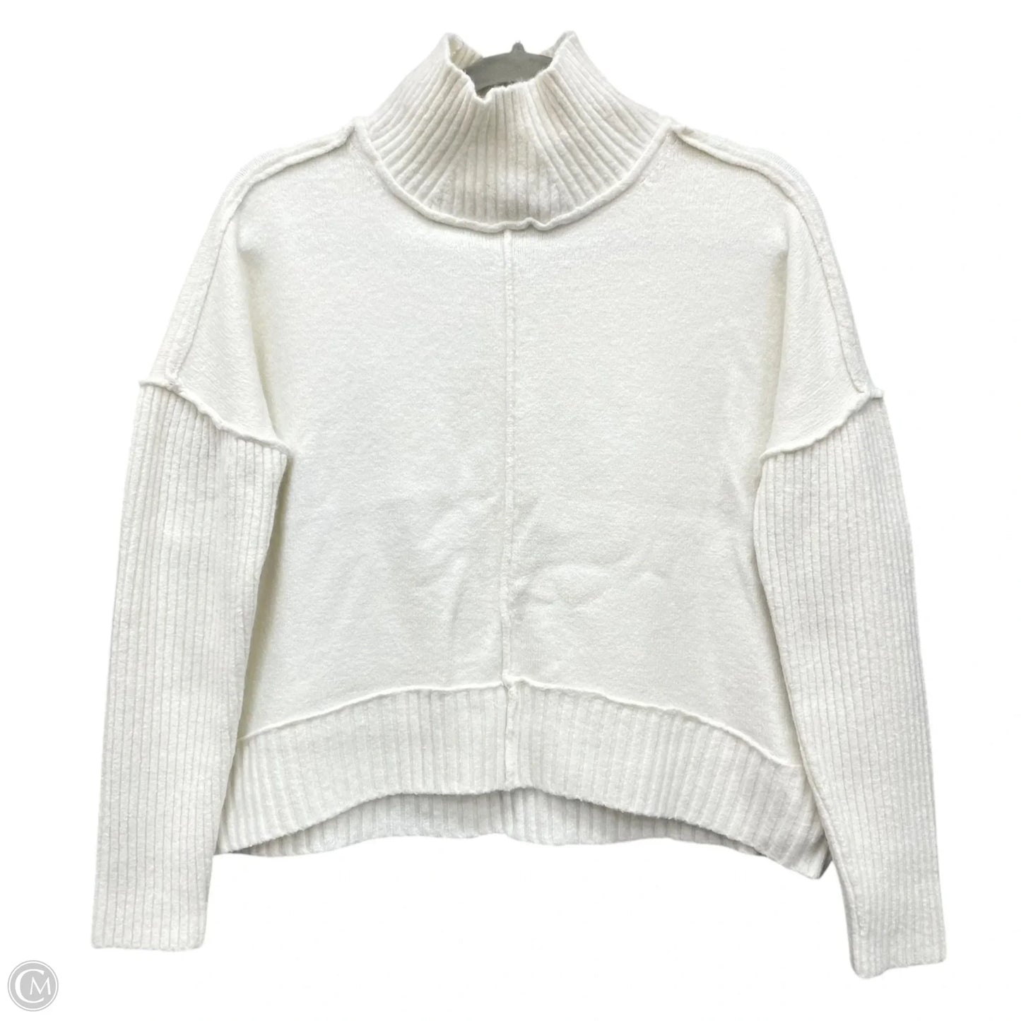 Sweater By Maeve In Ivory, Size: Xs