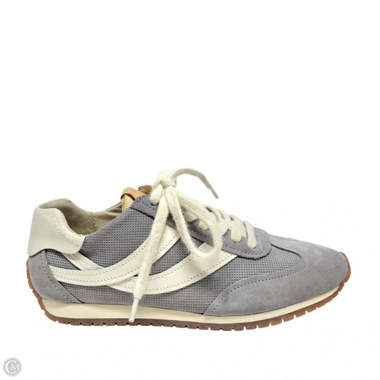 Shoes Sneakers By Vince In Grey, Size: 6.5