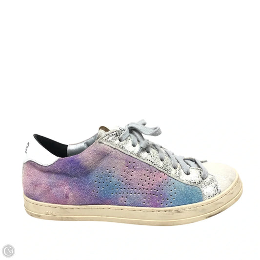Shoes Sneakers By P448 In Blue & Pink, Size: 8.5