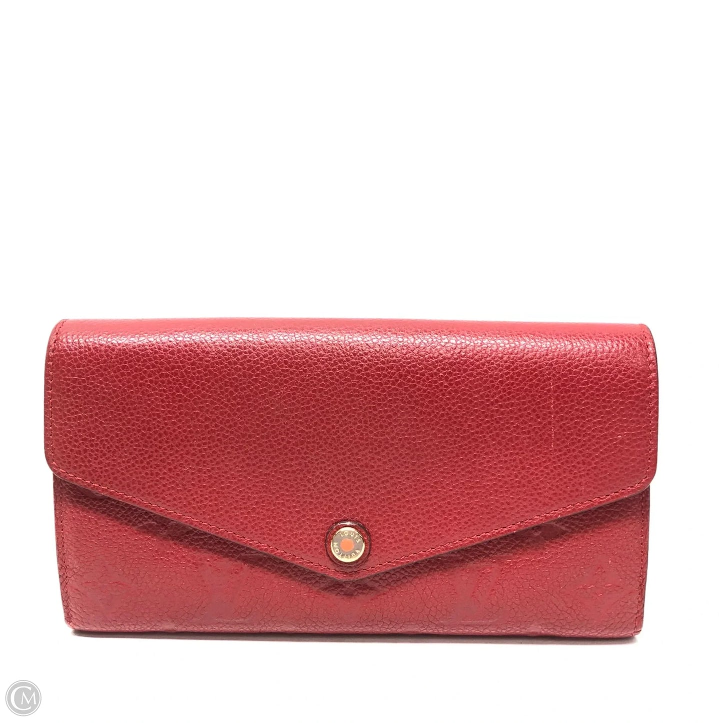 Wallet Luxury Designer By Louis Vuitton, Size: Large