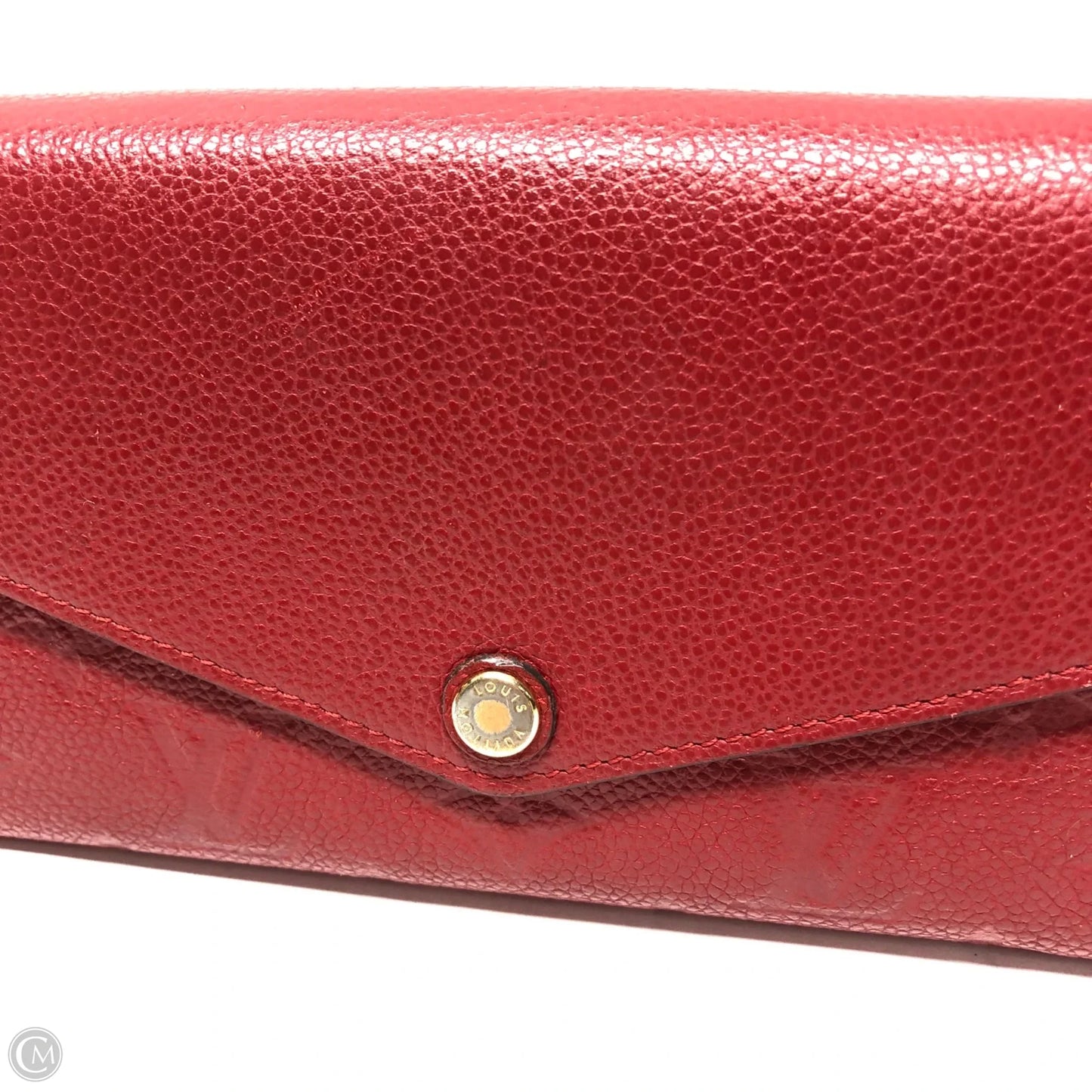 Wallet Luxury Designer By Louis Vuitton, Size: Large