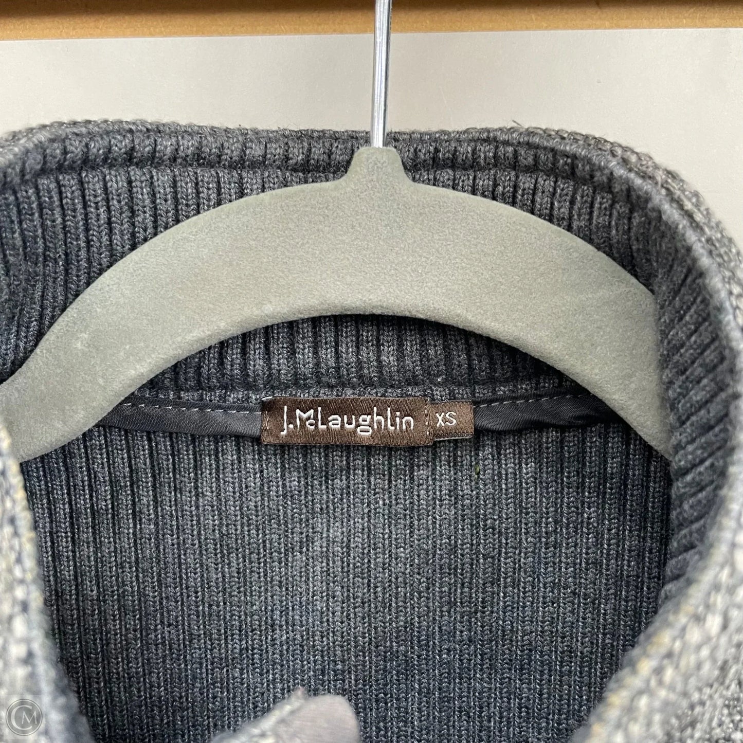 Vest Sweater By J Mclaughlin In Grey, Size: Xs