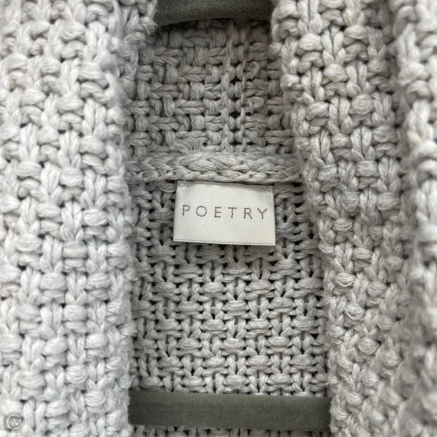 Sweater Cardigan By Poetry In Grey, Size: Xs