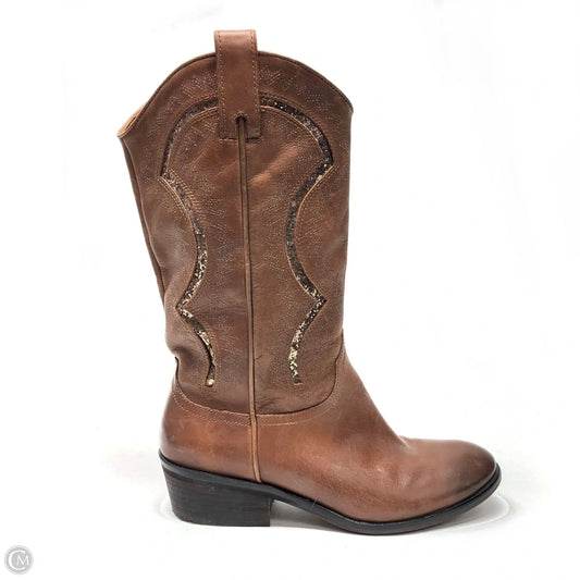 Boots Western By Reba In Brown, Size: 8.5