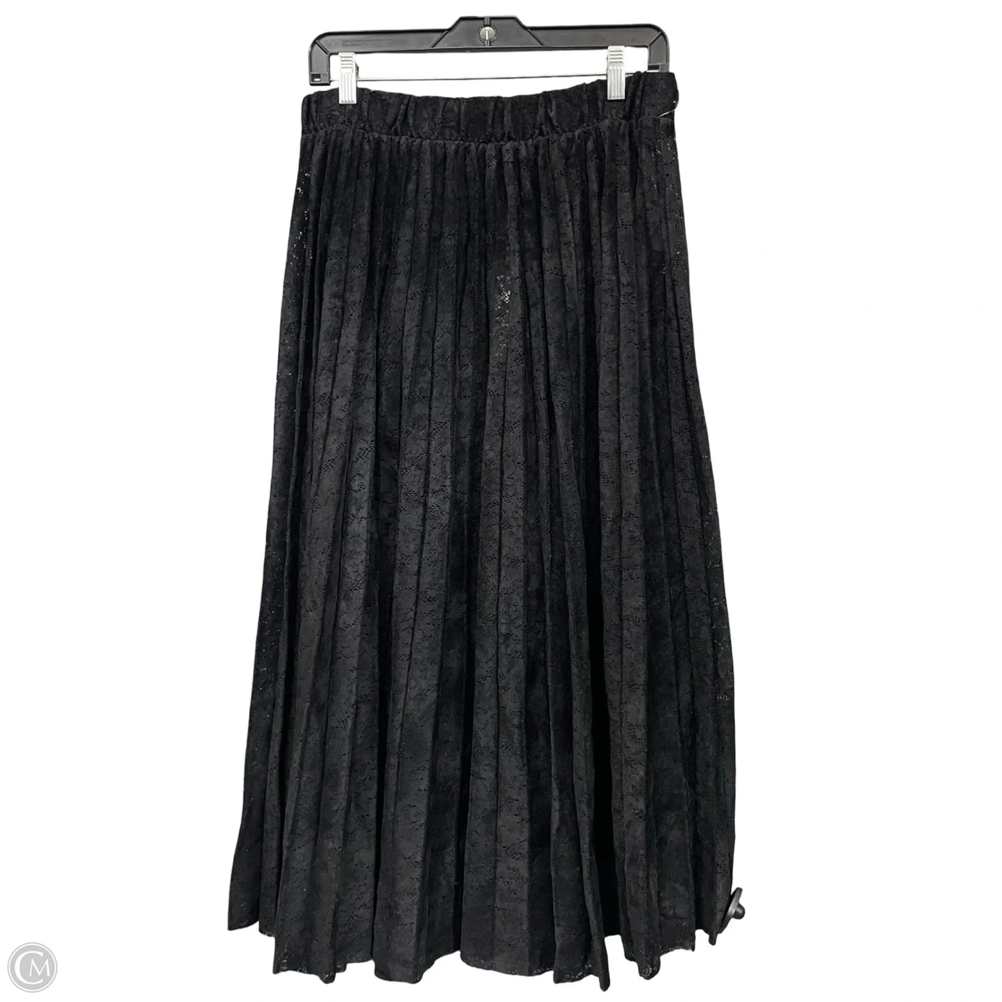 Skirt Midi By Anthropologie In Black, Size: M