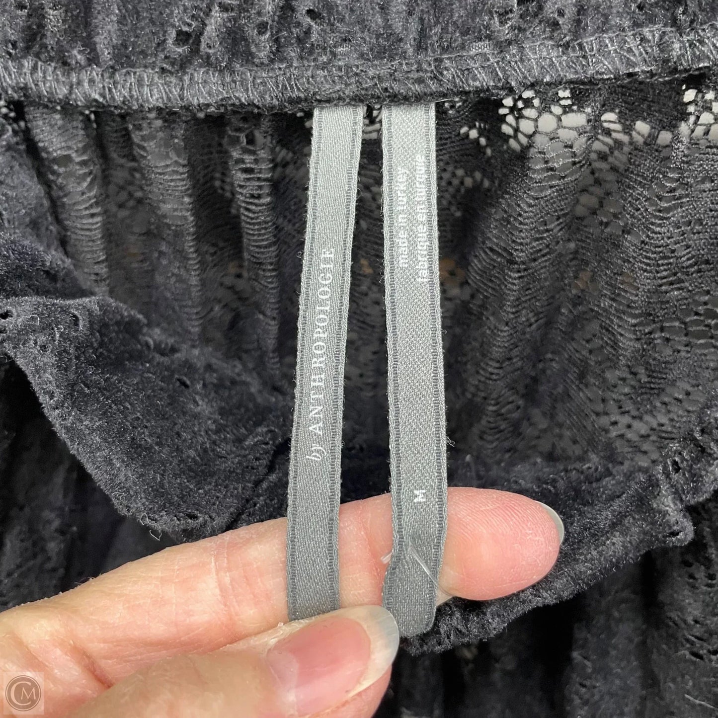 Skirt Midi By Anthropologie In Black, Size: M