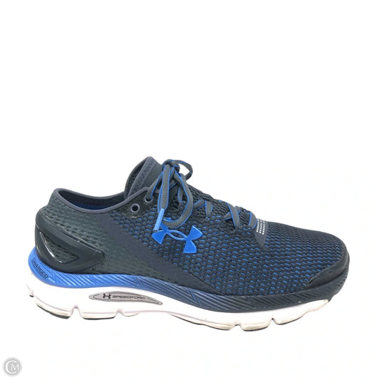 Shoes Athletic By Under Armour In Blue & Green, Size: 7