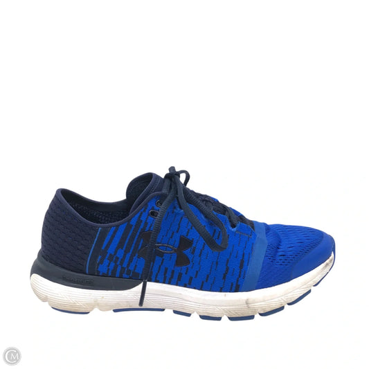 Shoes Athletic By Under Armour In Blue, Size: 7