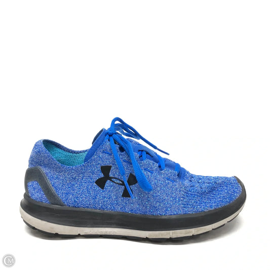 Shoes Athletic By Under Armour In Blue, Size: 7.5