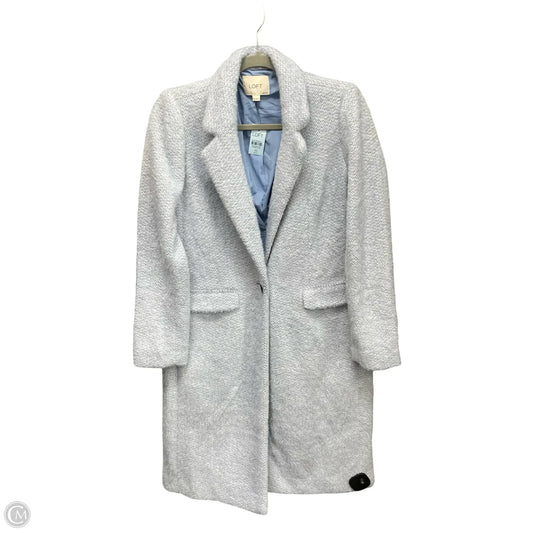 Coat Peacoat By Loft In Blue, Size: Xsp