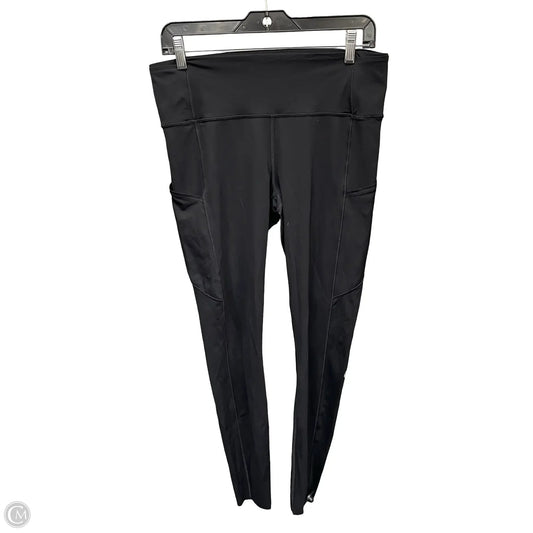 Athletic Leggings By Lululemon In Black, Size: 10