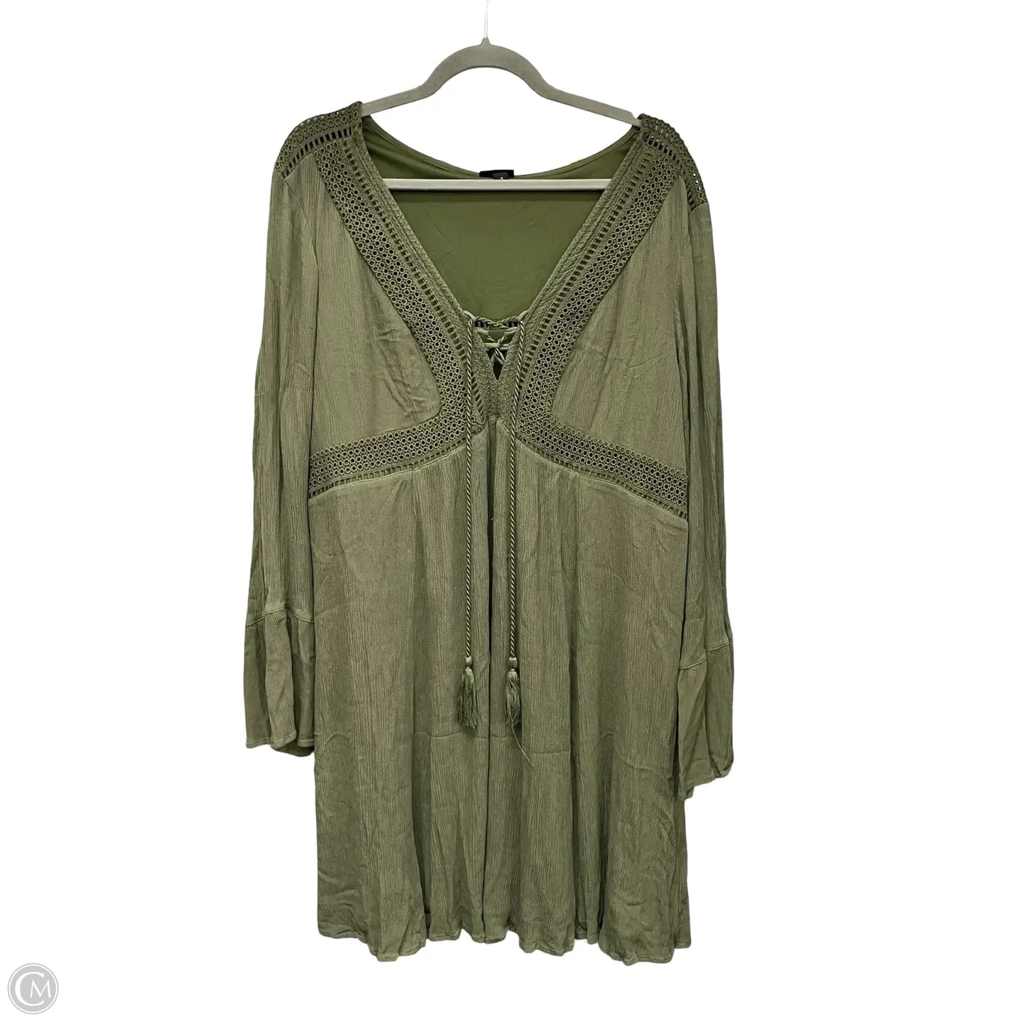 Dress Casual Short By Torrid In Green, Size: 2x