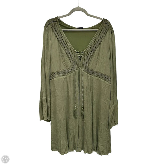 Dress Casual Short By Torrid In Green, Size: 2x