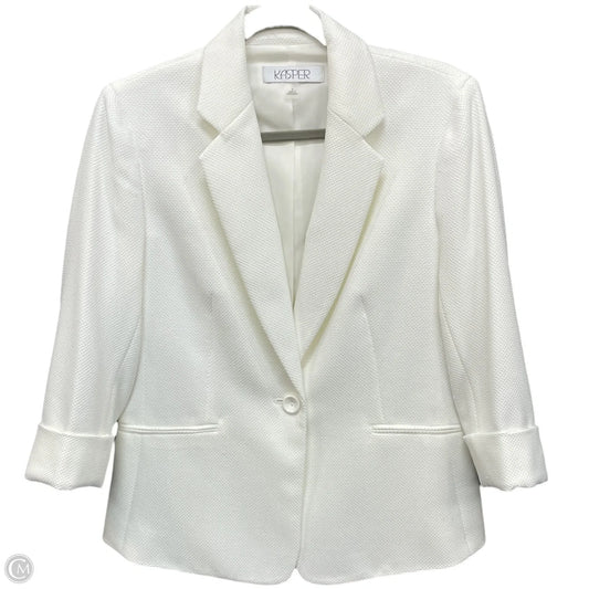 Blazer By Kasper In White, Size: 4