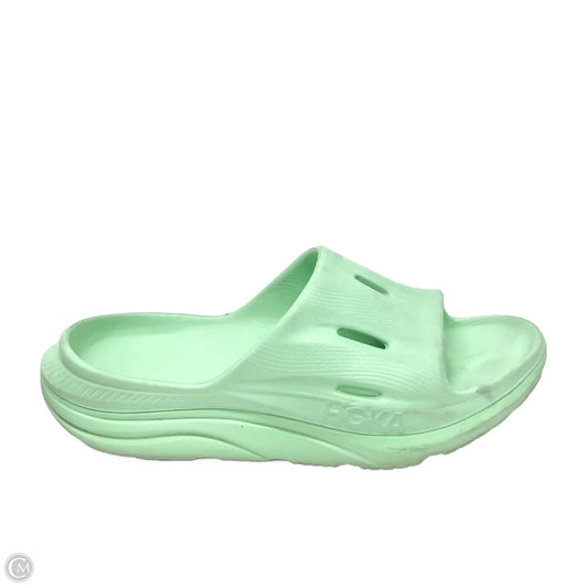Sandals Sport By Hoka In Green, Size: 11