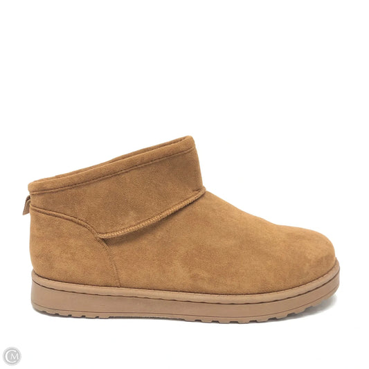 Boots Ankle Flats By White Mountain In Brown, Size: 11
