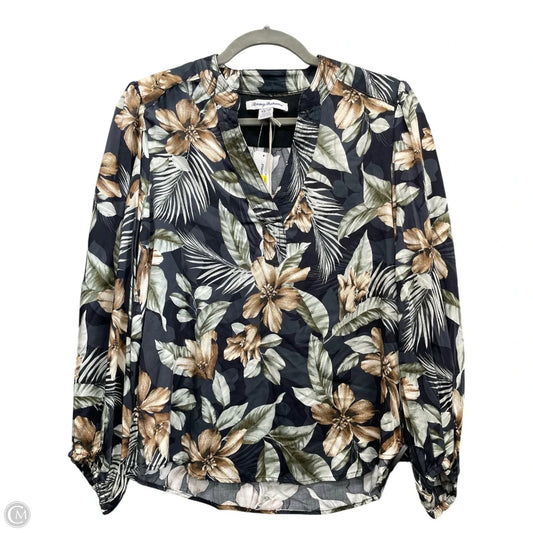 Top Long Sleeve By Tommy Bahama In Blue & Green, Size: Xs