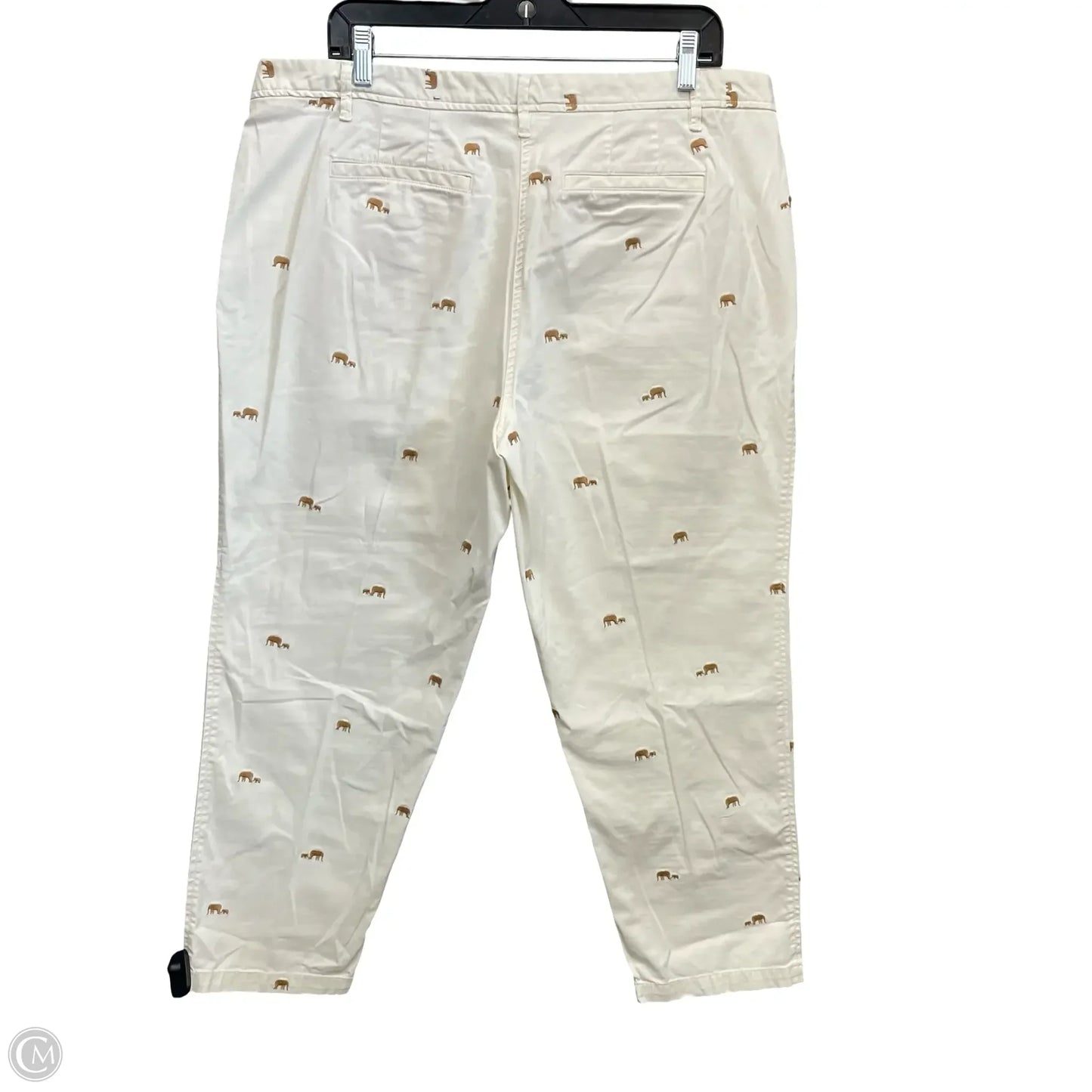 Pants Chinos & Khakis By Talbots In Cream, Size: 16