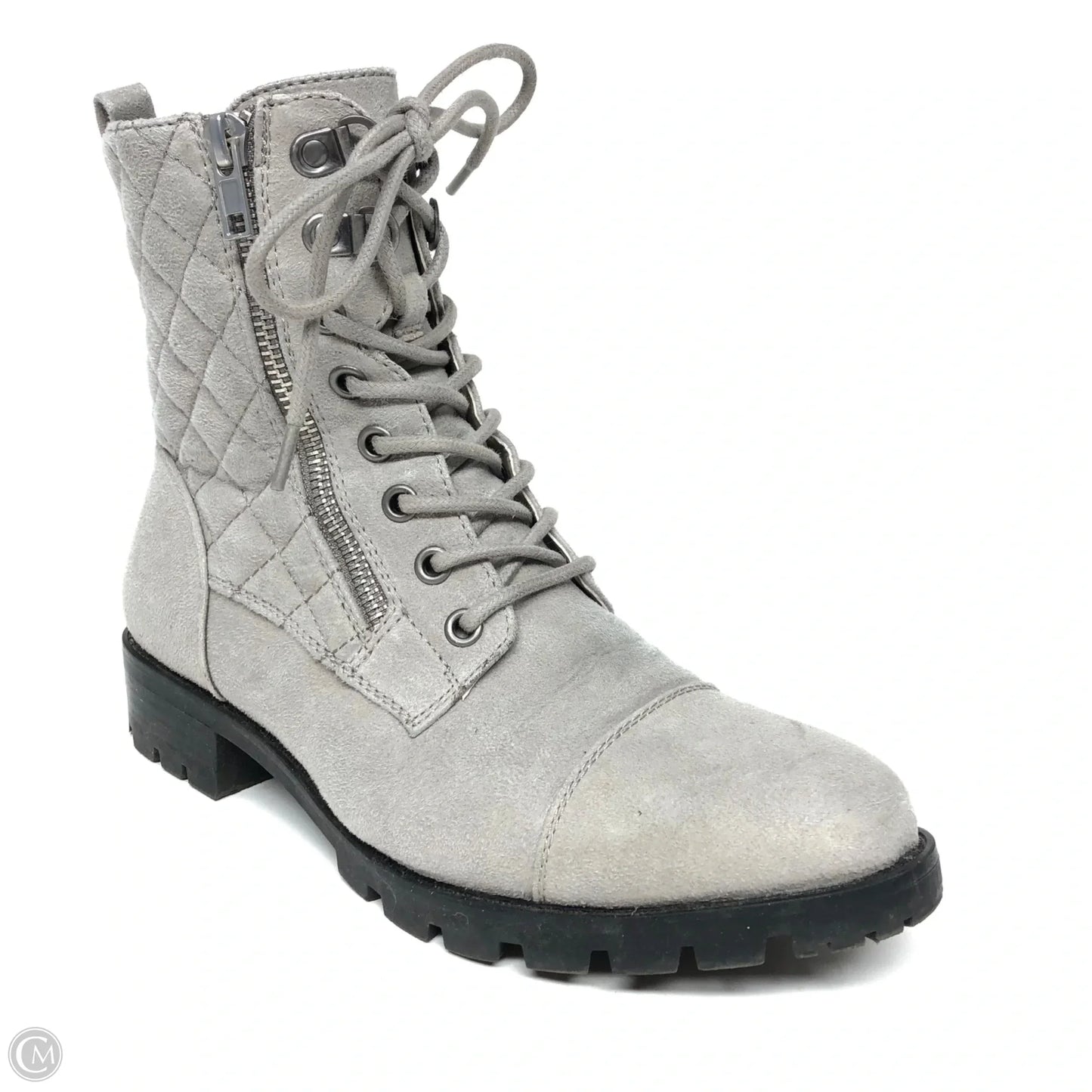 Boots Combat By White Mountain In Grey, Size: 7