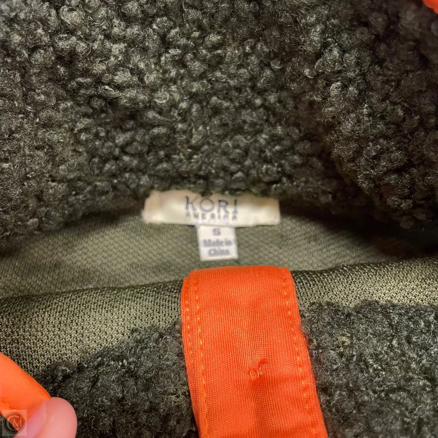 Jacket Fleece By Kori America In Green, Size: S