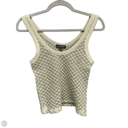 Top Sleeveless By J. Crew In Green, Size: Xs