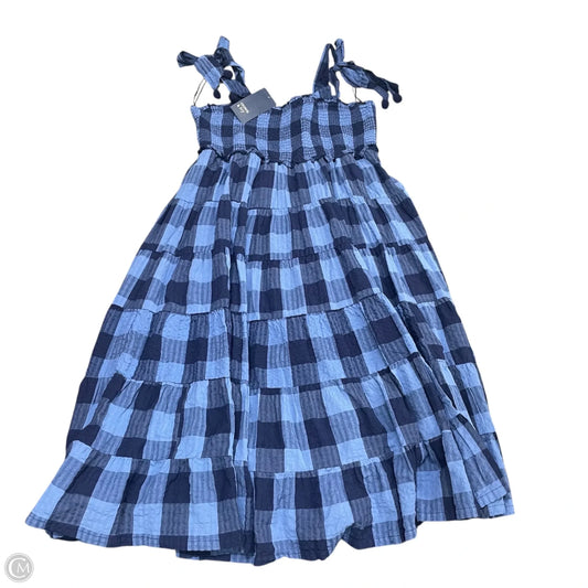 Dress Casual Midi By Crown And Ivy In Blue, Size: Xl