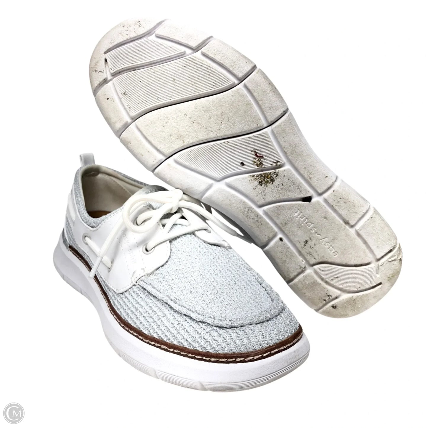 Shoes Flats By Easy Spirit In White, Size: 8