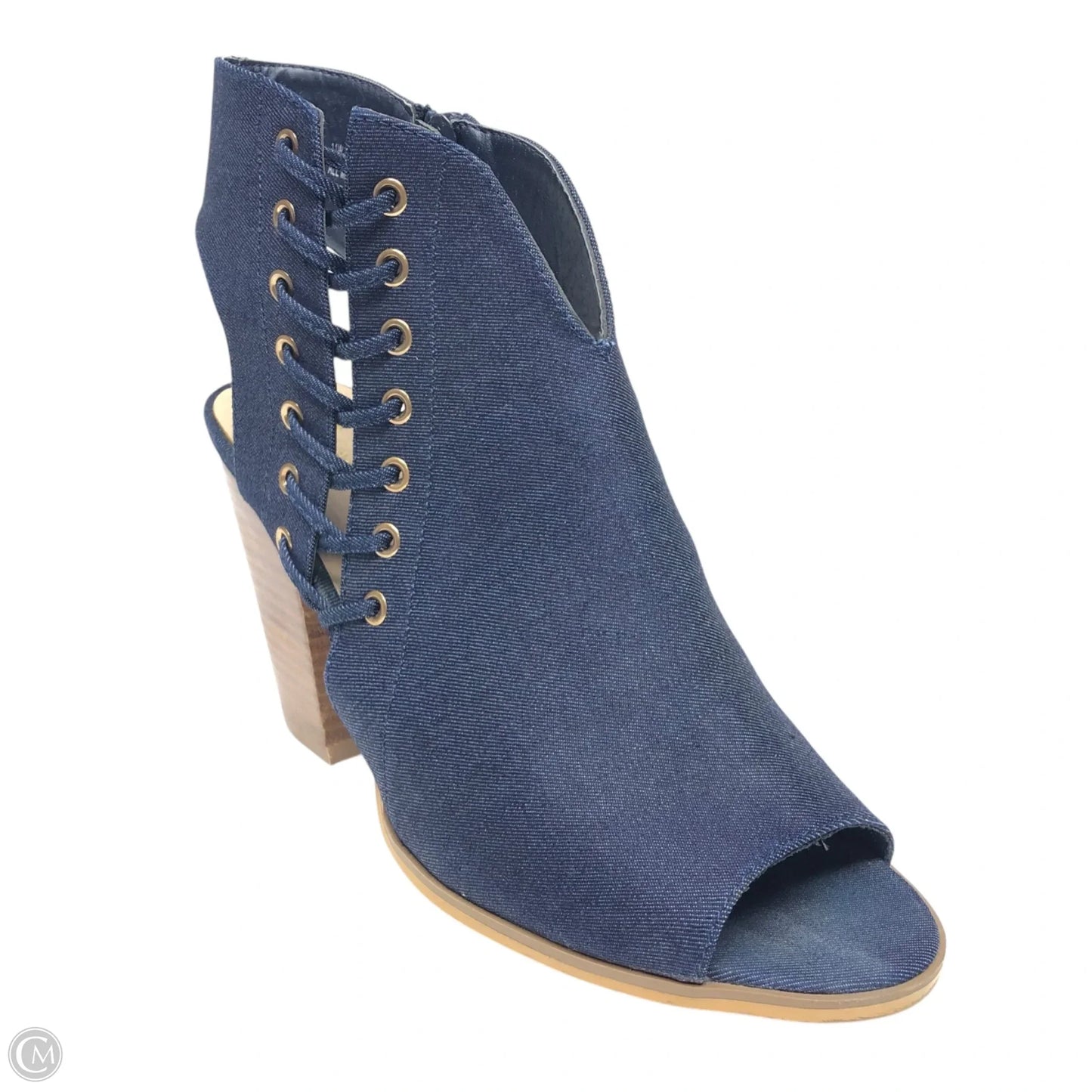 Shoes Heels Block By Cato In Blue, Size: 11