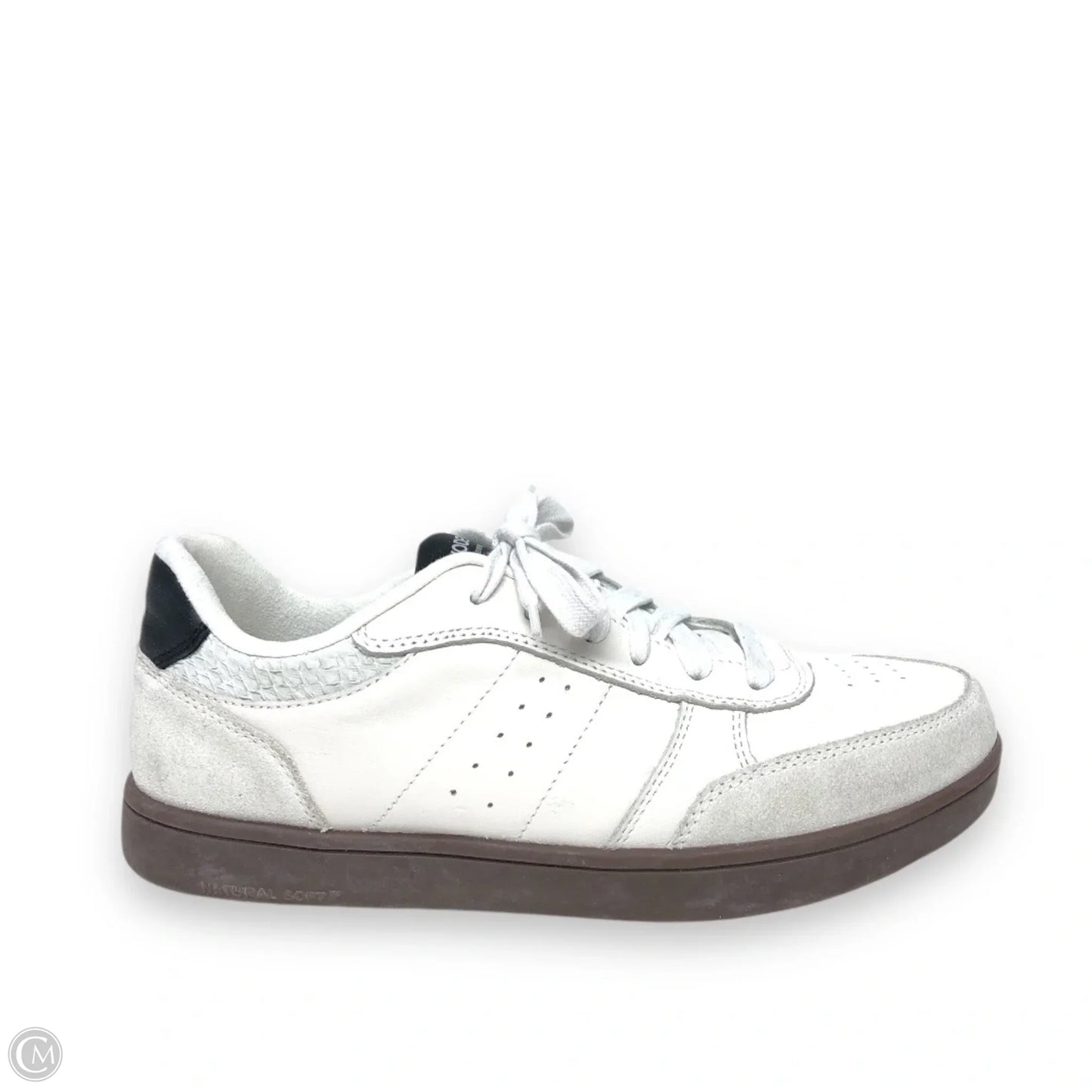 Shoes Sneakers By Vionic In Grey & White, Size: 10