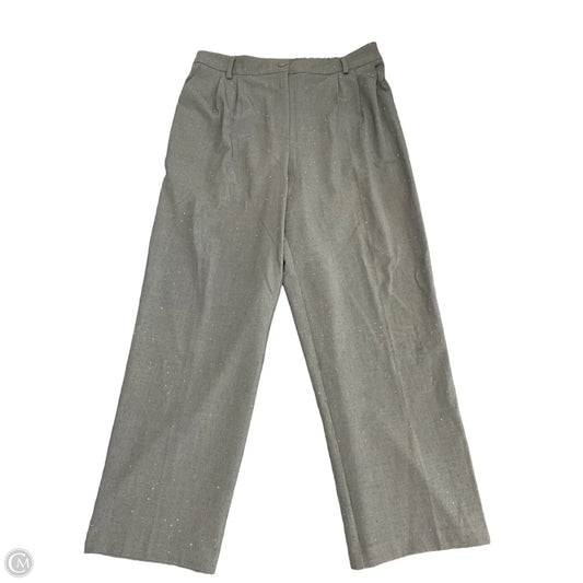 Pants Wide Leg By Skies Are Blue In Grey, Size: 1x