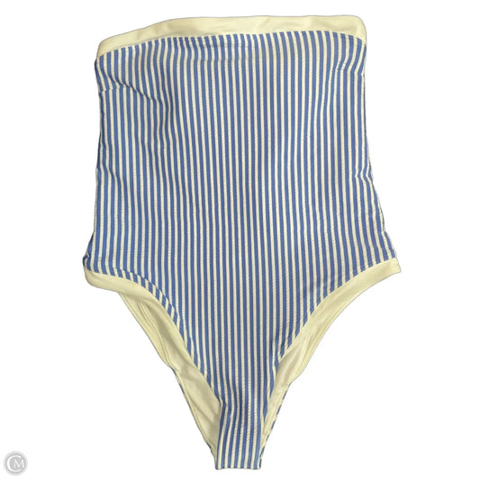 Swimsuit By Abercrombie And Fitch In Blue & White, Size: M