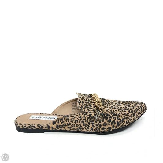 Shoes Flats By Steve Madden In Animal Print, Size: 8