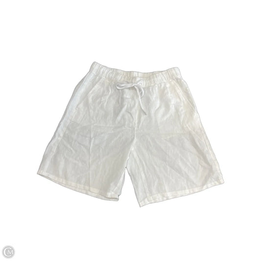 Shorts By Eileen Fisher In White, Size: S