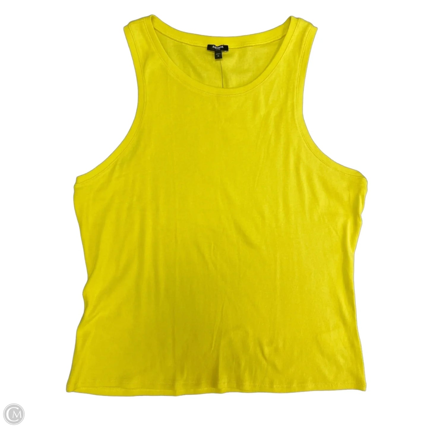Tank Top By Express In Yellow, Size: Xl