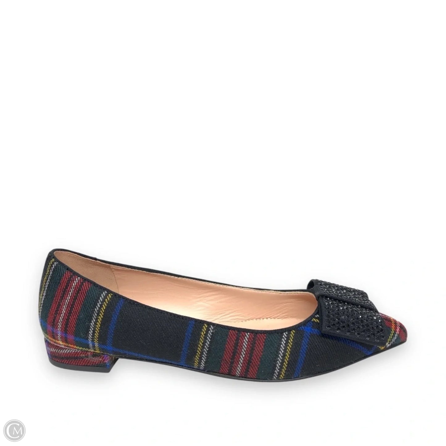 Shoes Flats By J. Crew In Plaid Pattern, Size: 6