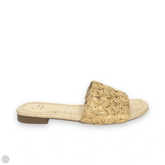 Sandals Flats By A New Day In Tan, Size: 9