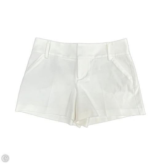Shorts Designer By Alice + Olivia In White, Size: 6