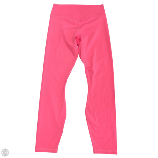 Athletic Leggings By Fabletics In Pink, Size: M