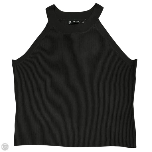 Top Sleeveless By New York And Co In Black, Size: Xl