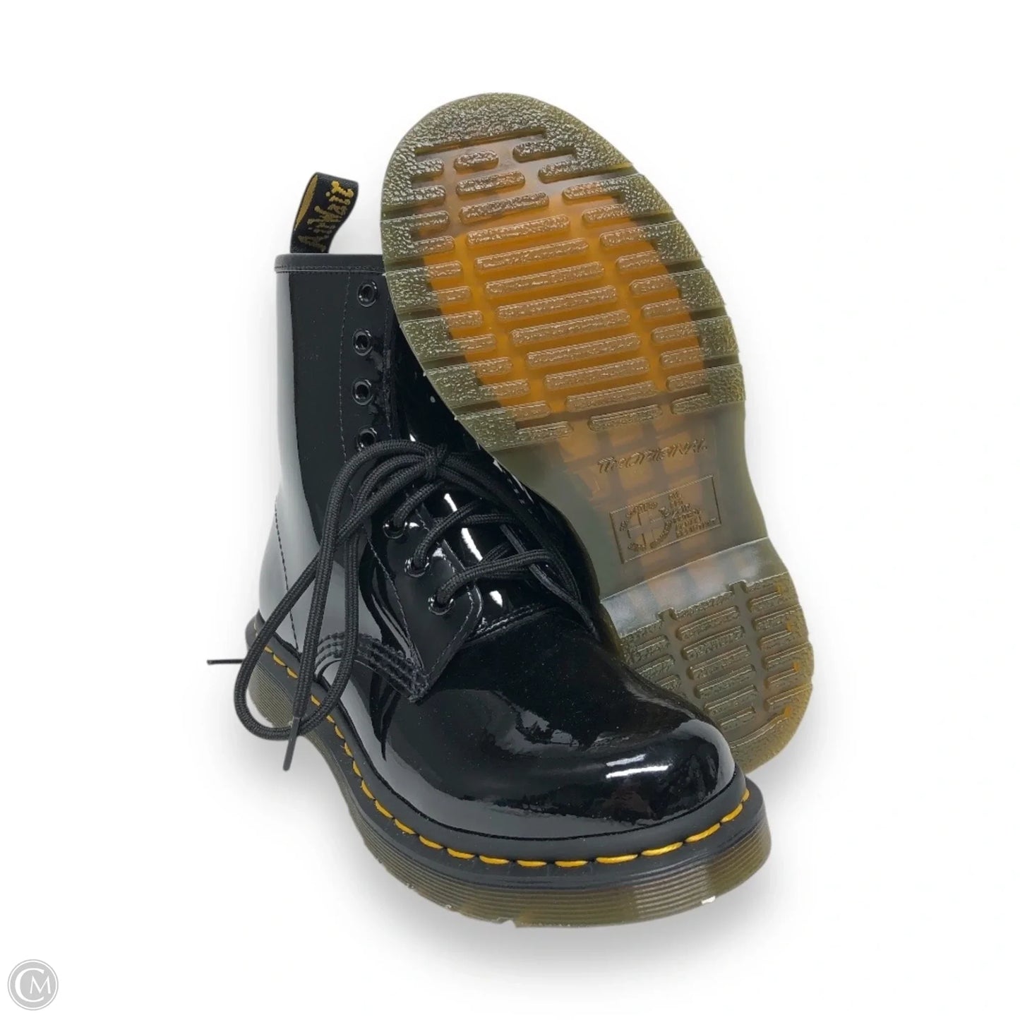 Boots Combat By Dr Martens In Black, Size: 7