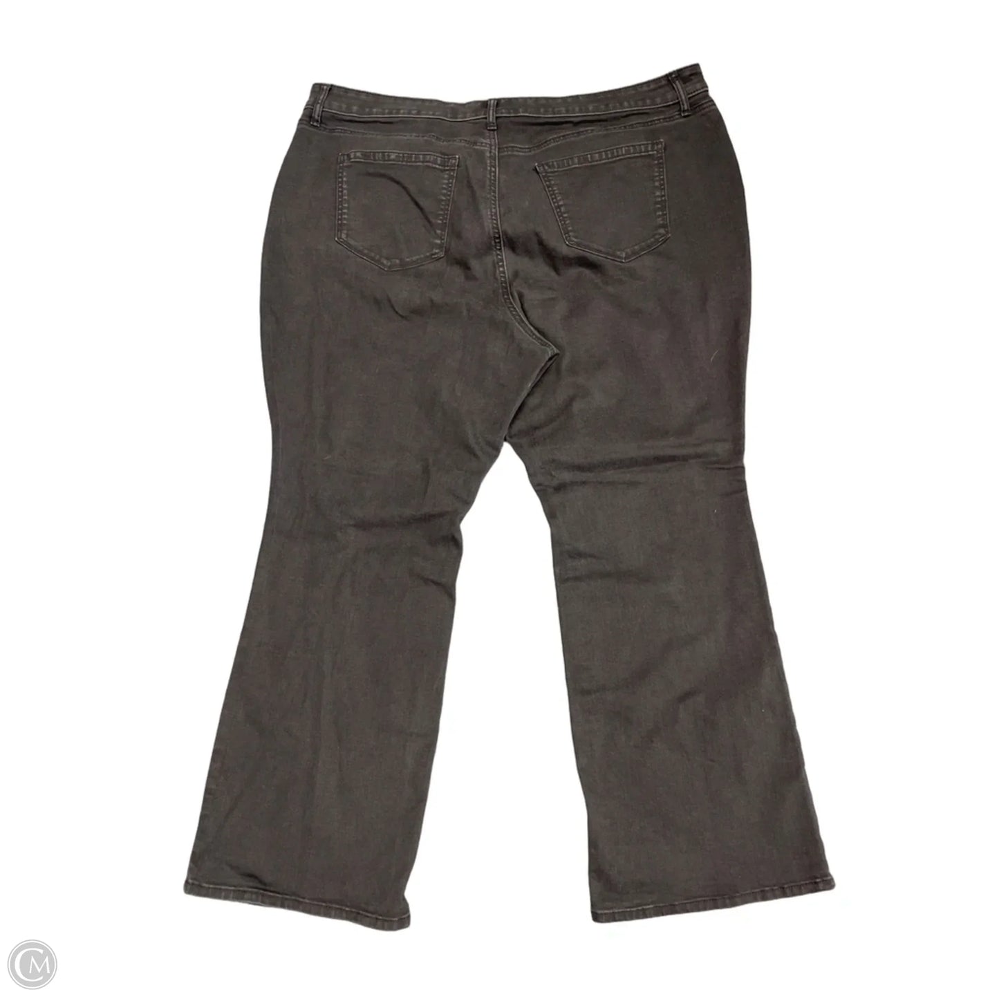 Jeans Boot Cut By Evri In Black Denim, Size: 24