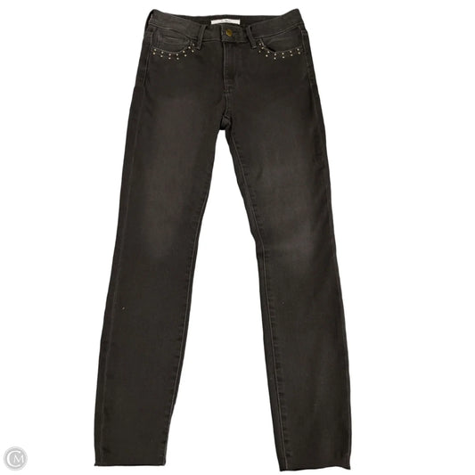 Jeans Skinny By Sam Edelman In Black Denim, Size: 6